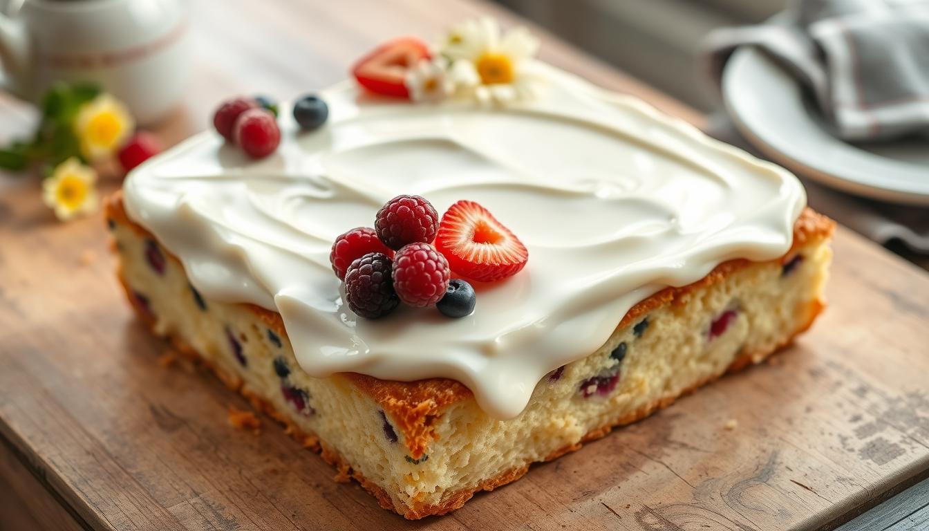 Kefir Sheet Cake