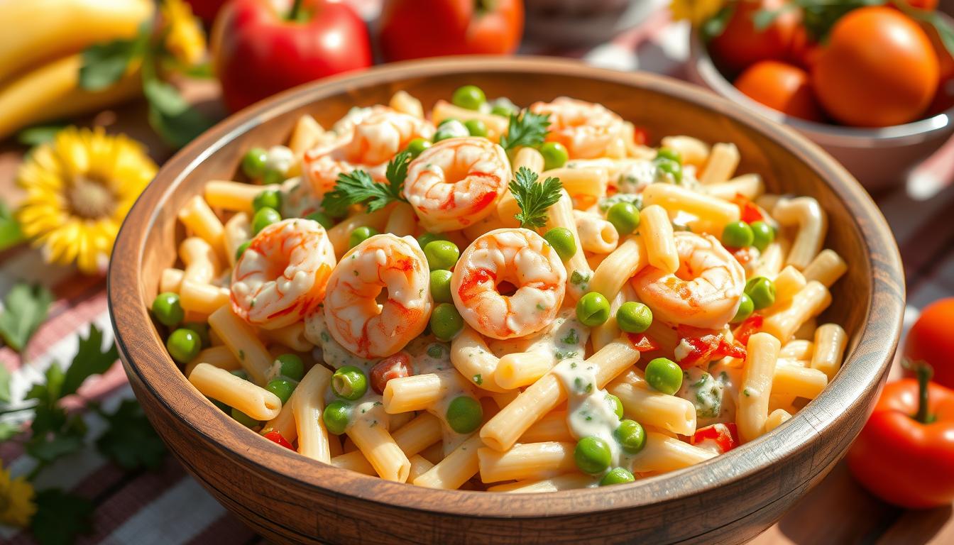 Creamy Shrimp Macaroni Salad - A Summer Favorite