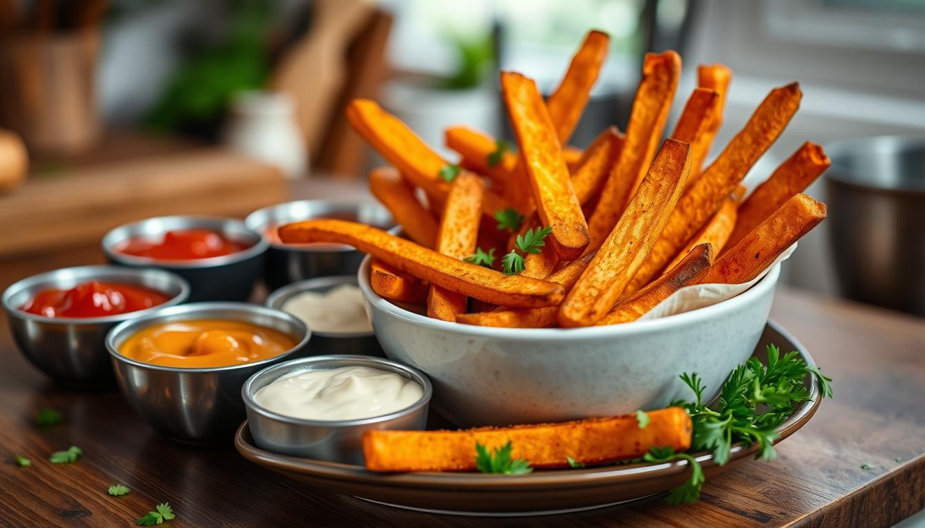 air fryer frozen sweet potato fries