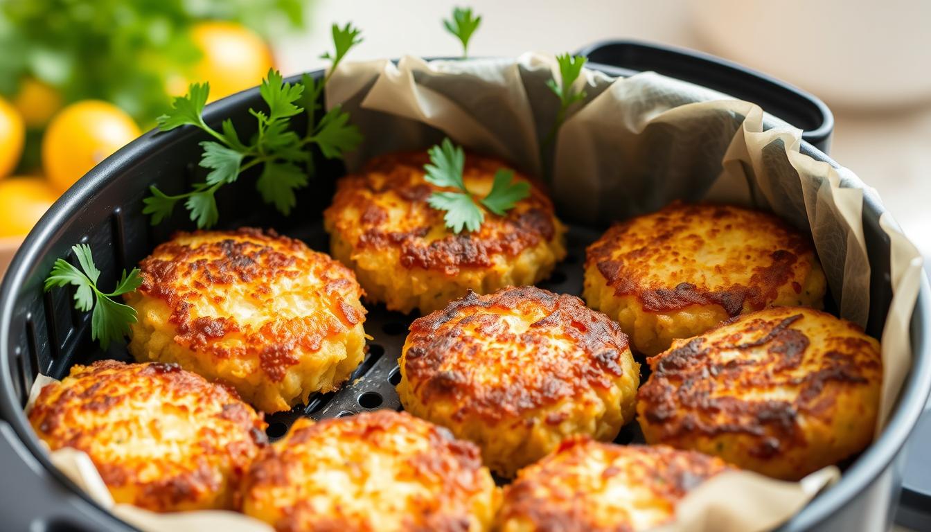 air fryer hash brown patties