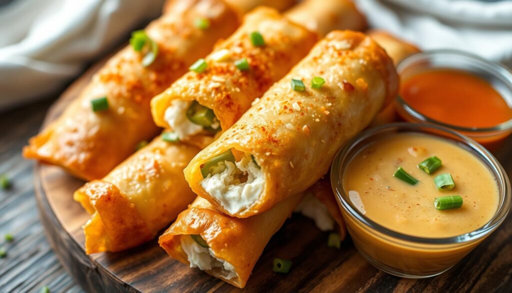 Easy Egg Roll Wrapper Cream Cheese Jalapeno Recipe