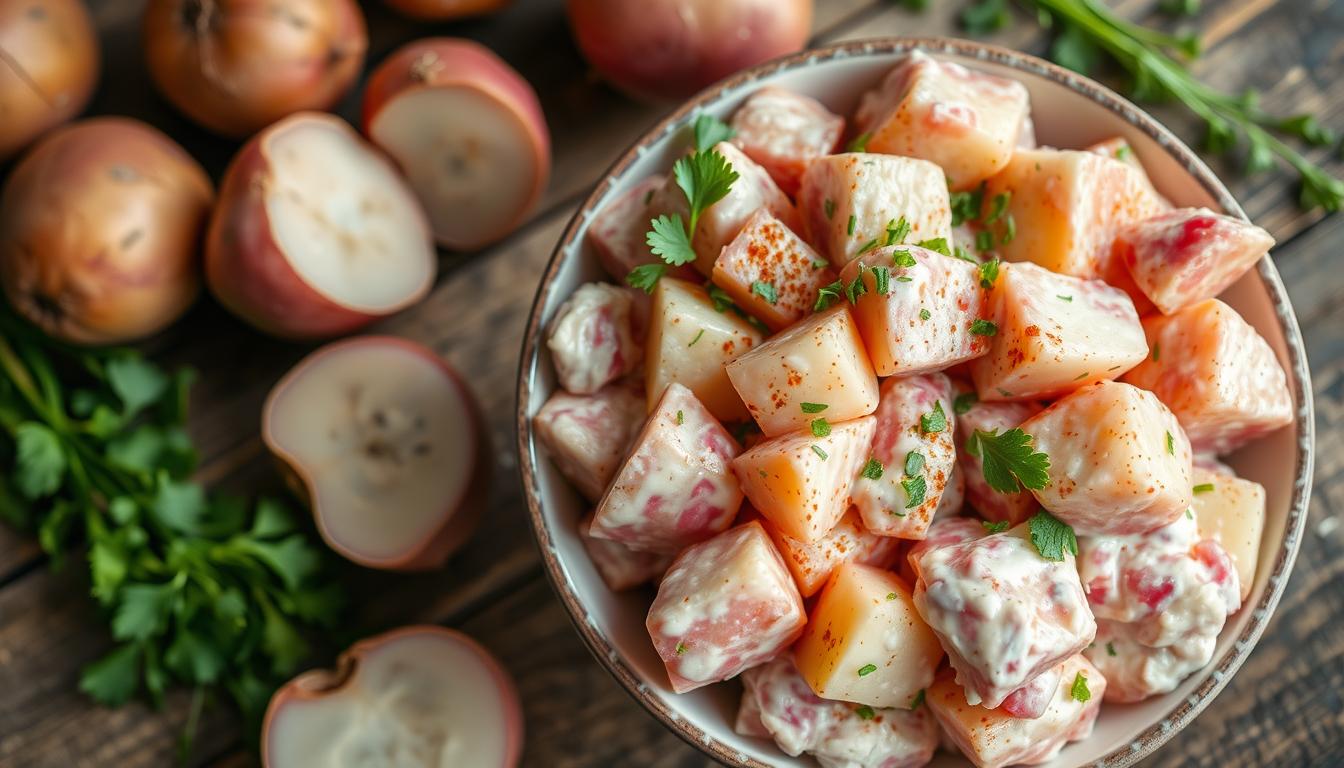 Creamy Red Potato Salad with Sour Cream