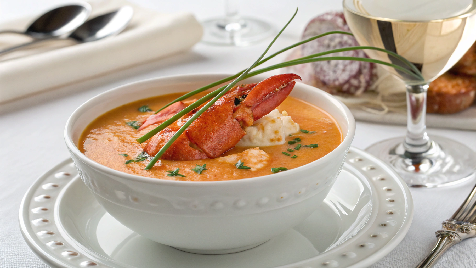 Rich and Creamy Lobster Bisque