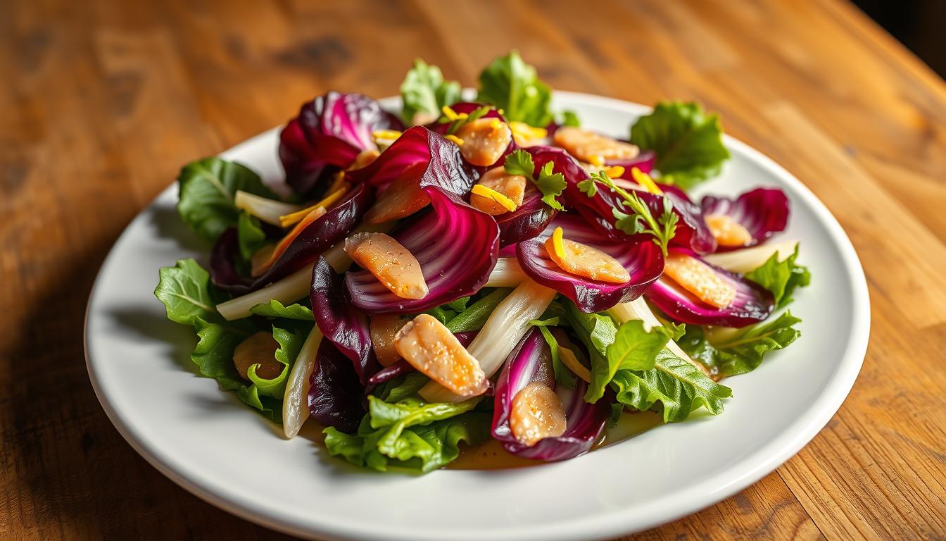 Enjoy a Refreshing Radicchio Endive and Anchovy Salad