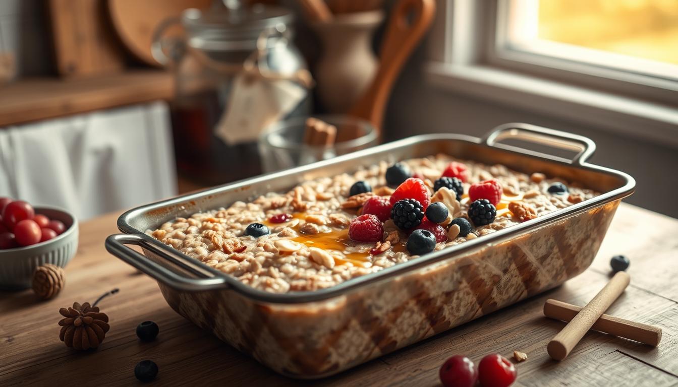 Overnight Baked Oatmeal: A Cozy and Nutritious Breakfast