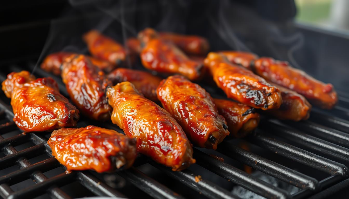 Tangy Grilled Hot Wings: A Flavorful Delight