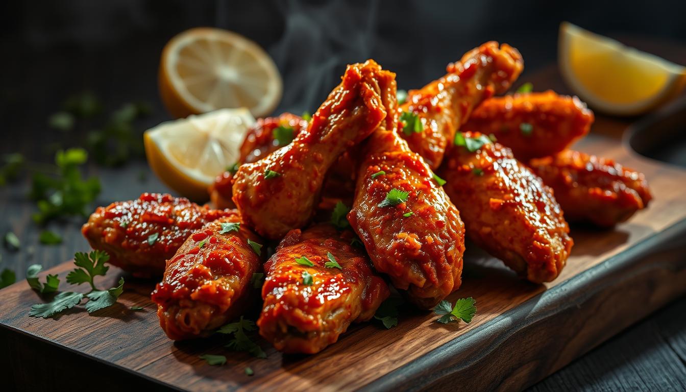 Spicy Harissa Chicken Wings: Flavorful and Crispy