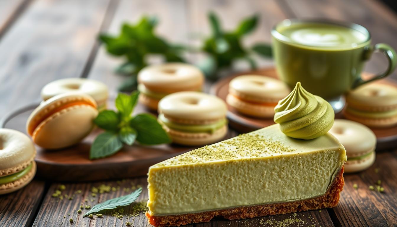 Delicious Matcha Green Tea Cheesecake Recipe