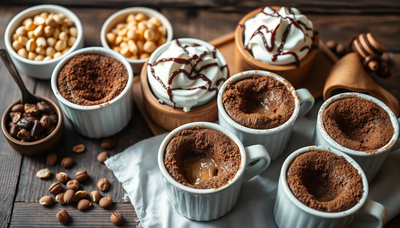 Chocolate Peanut Butter Mug Cakes: A Heavenly Dessert